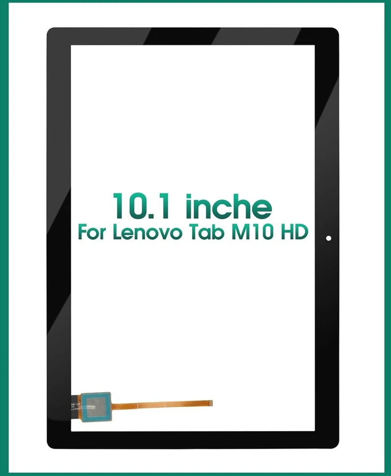 Pakaitinis stiklas, skirtas Lenovo Tab M10 Hd Tb-x505 Tb-x505f X505l jutiklinio ekrano skaitmeninio keitiklio stiklo pakeitimui 10,1 colio (be Lcd ekrano)