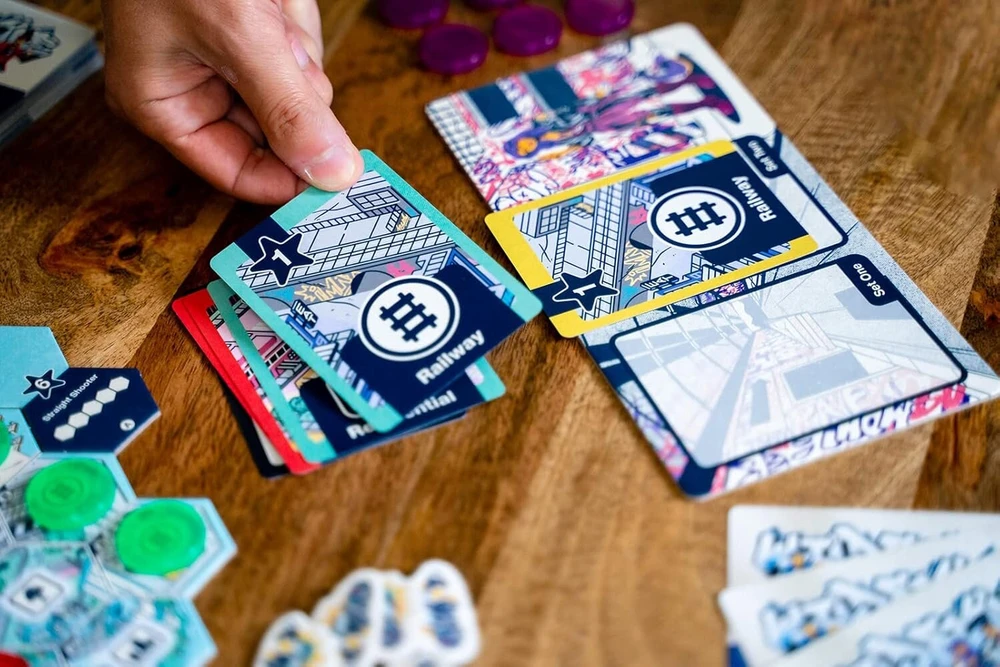 Pandasaurus Games Wildstyle: Gatvės meno strateginis žaidimas su kortomis