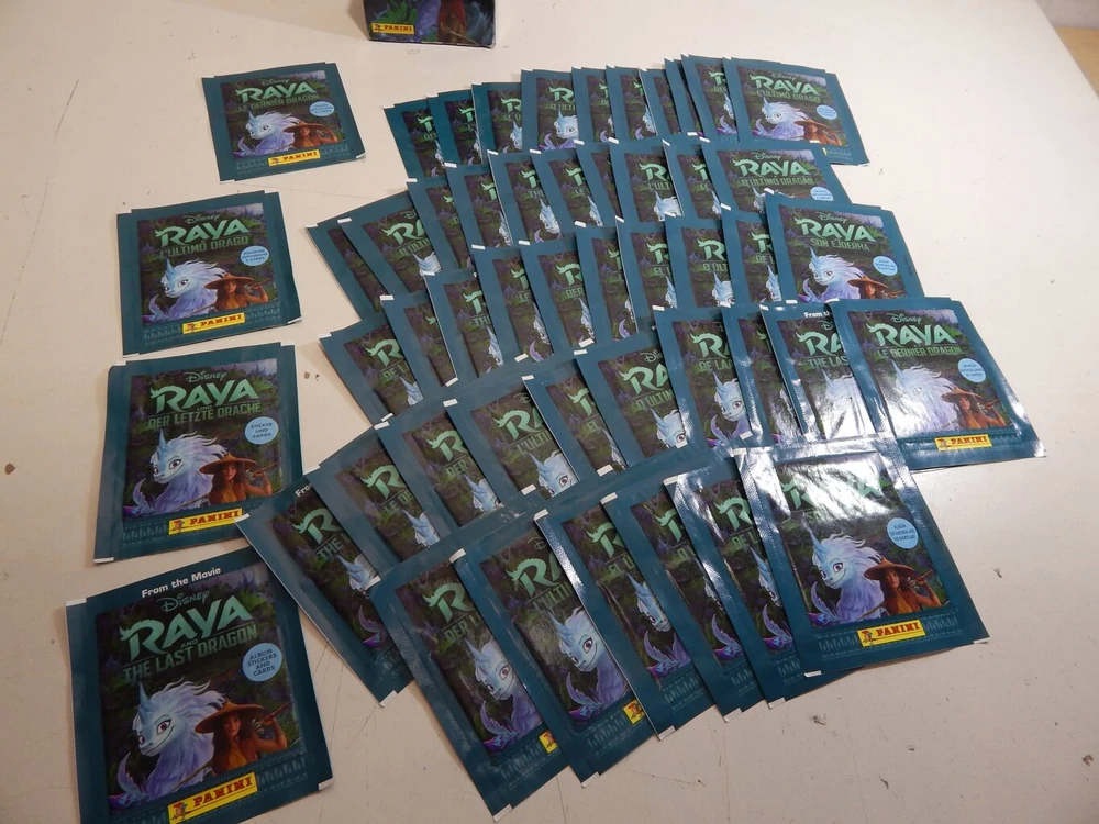 Panini 10 pakuočių Raya and The Last Dragon Disney