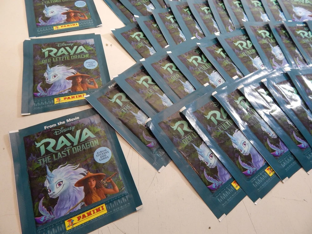 Panini 10 pakuočių Raya and The Last Dragon Disney