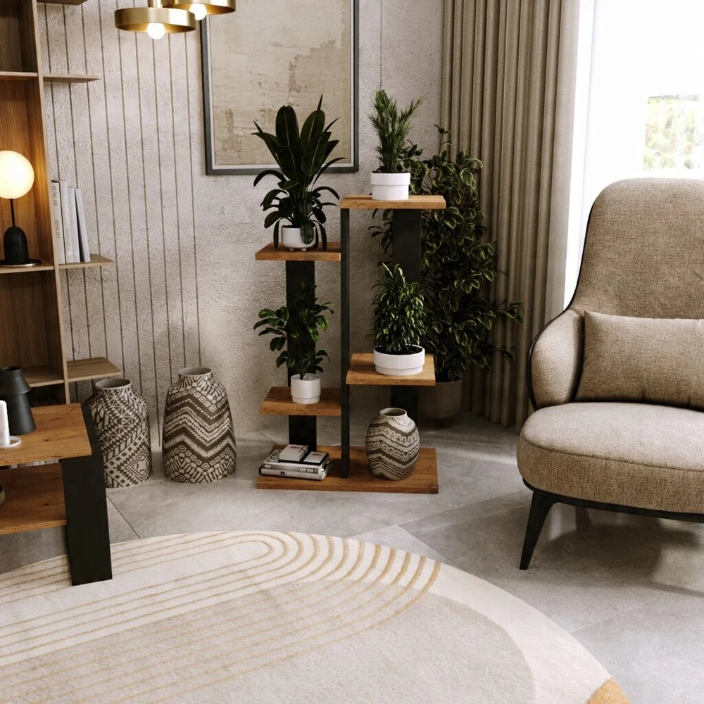 Pastatomas gėlių vazonas Loft, Lancelot ąžuolo spalvos