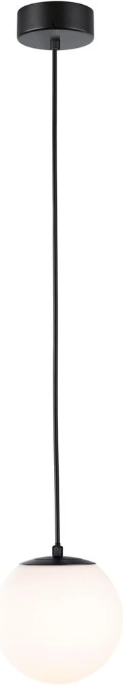 Paulmann 71073 led pakabinamas šviestuvas selection bathroom gove ip44 9w matinės juodos spalvos satininis vonios kambario šviestuvas