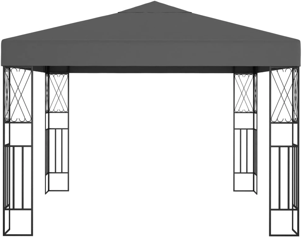 Pavėsinė, antracito spalvos, 3x3m audinys