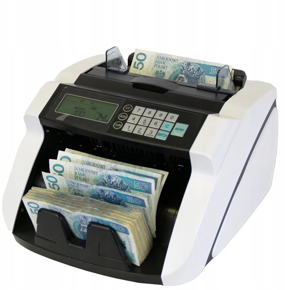 Payscan C130 banknotų skaičiuoklis Uv, Mg, Dd patikra nominalų skaičiavimas