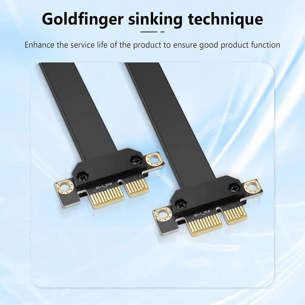 Pcie 1x prailginimo laidas: 52 cm, tiesioginis sujungimas