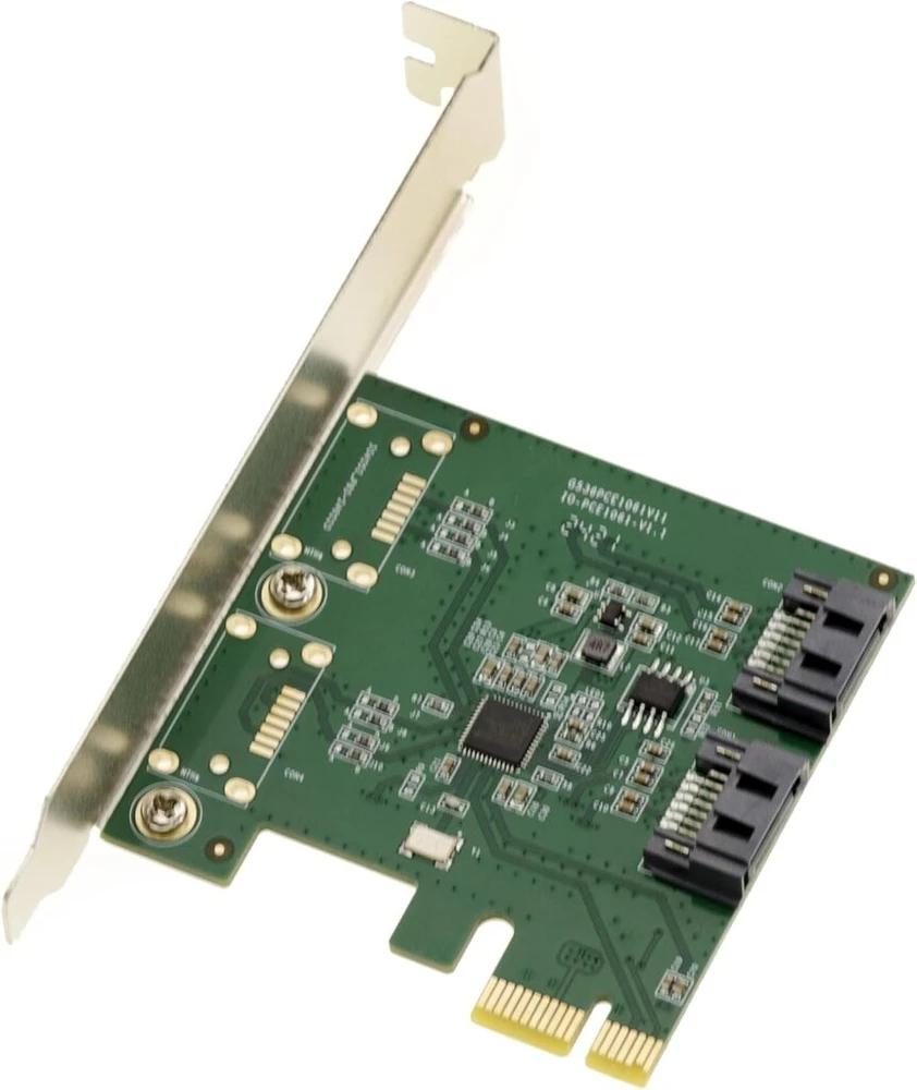 Pcie 2x Sata Iii 6gb/s valdiklio plokštė su Raid funkcija