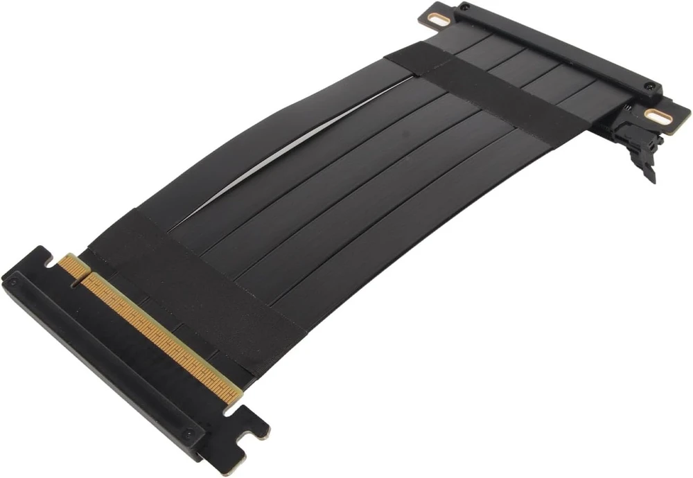 Pcie 4.0 X16 Gpu stovas kabelis Rtx 4090 4080 4060 serijoms, Rx 7000 serijoms, lankstus didelės spartos ilgiklis Pci Express grafikos kortelei, Pcie 4.0 ilgiklis (30 cm)