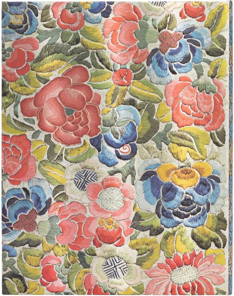 Pear Garden (pekino operos siuvinėjimas) itin minkštas viršelis: kietas viršelis, apvyniojamas užsegimas, 120 gsm, juostelės žymeklis, atminimo krepšelis