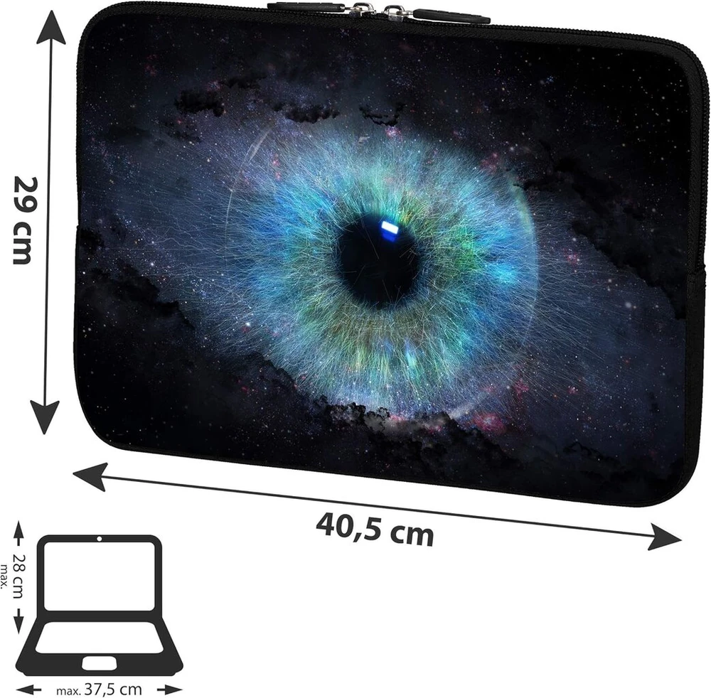 Pedea Neopreno dėklas nešiojamam kompiuteriui 15,6 colio "space Eye"