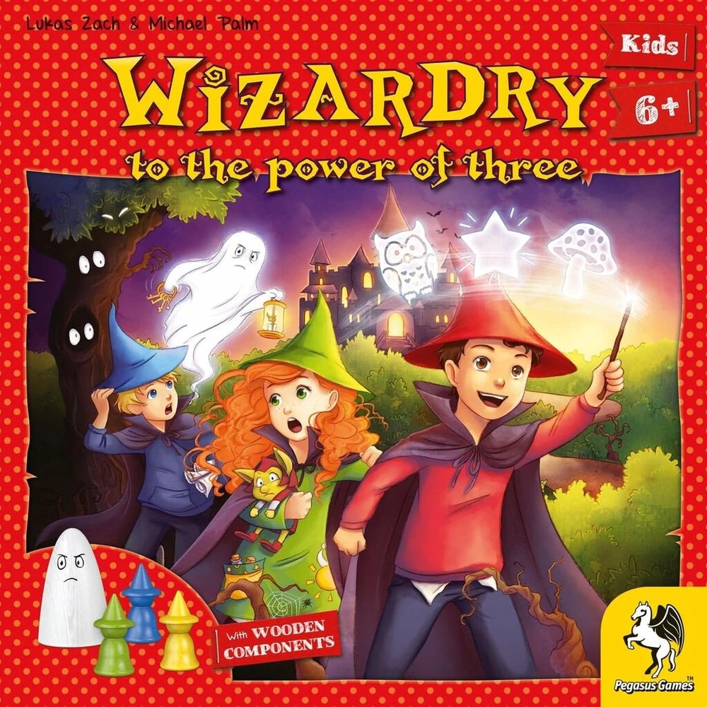 Pegasus Spiele 66013e Wizardry to The Power of Three stalo žaidimas