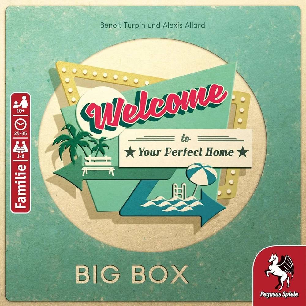 Pegasus Spiele Welcome to Your Perfect Home Big Box