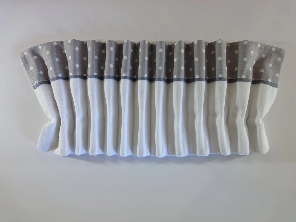 Pekitas Bebe 3 dalių patalynės komplektas 60 x 120 cm 100% medvilnės flanelė pilka