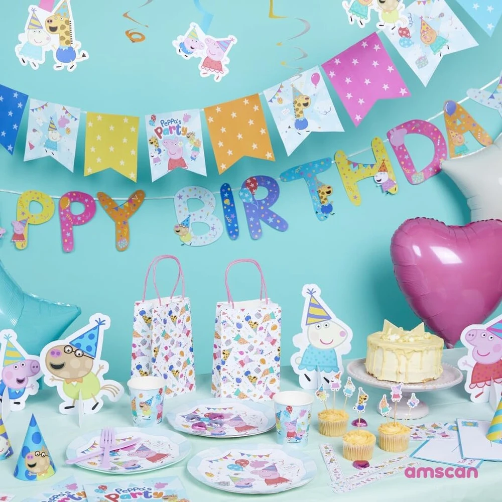Peppa Pig dovanų maišeliai (8 vnt.)