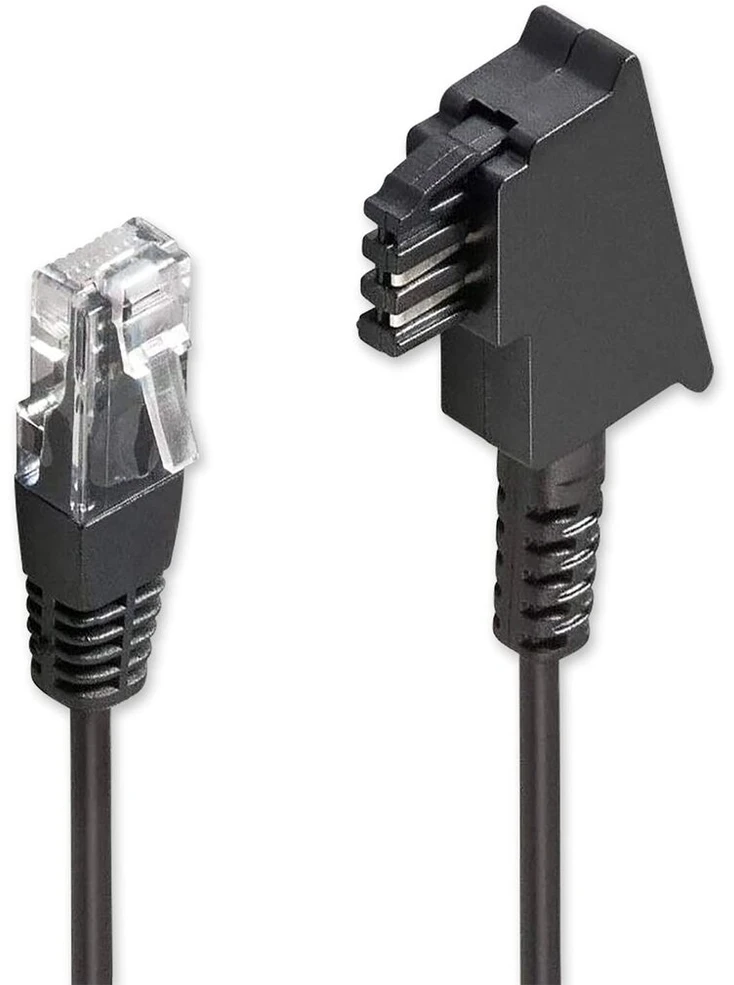 Perfecthd Tae kabelis, Dsl Adsl Vdsl kabelis, jungiamasis kabelis, skirtas Fritzbox, Tae jungiamasis kabelis, maršrutizatorius, 10 m ilgio, 4 skirtingi ilgiai