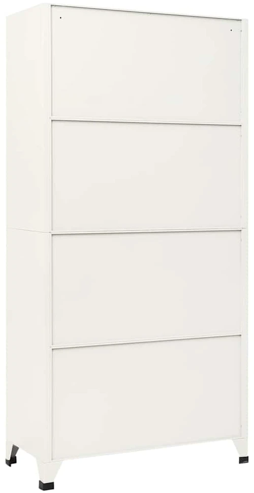 Persirengimo spintelė, pilka ir mėlyna, 90x40x180cm, plienas