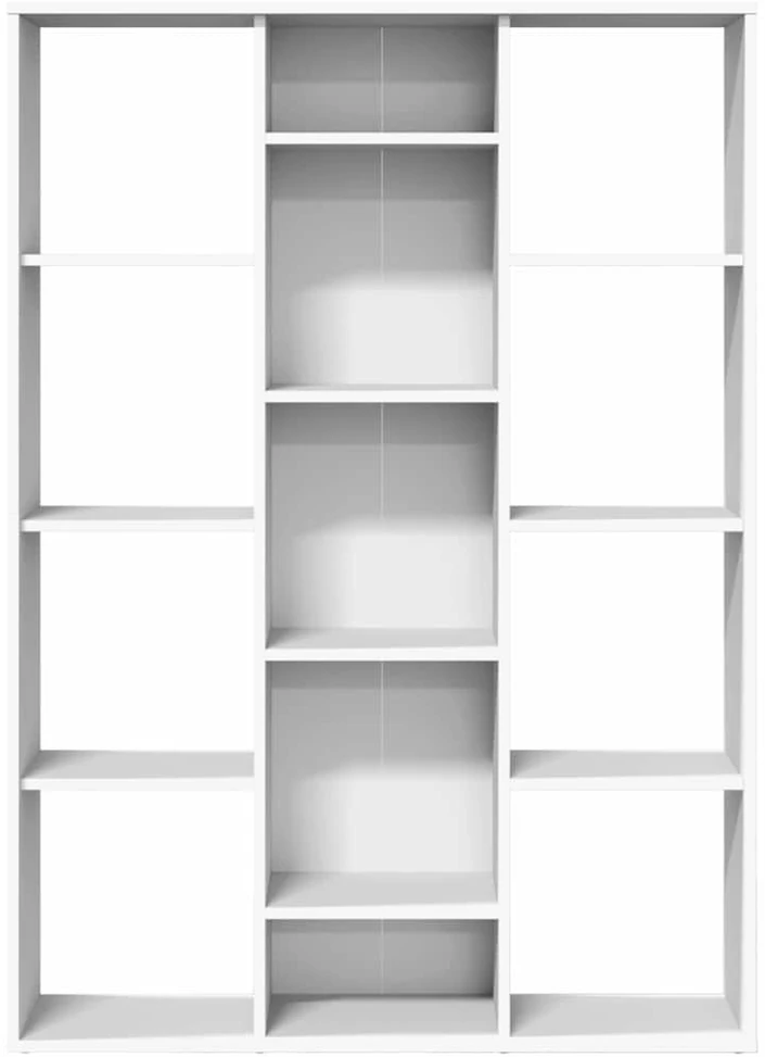 Pertvara/spintelė knygoms, balta, 100x24x140cm, mediena