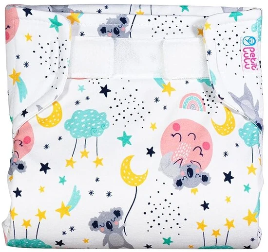 Petit Lulu kelnaitės plačiam vystymui / M dydis (5-9kg) / Velcro (dreaming Koalas)