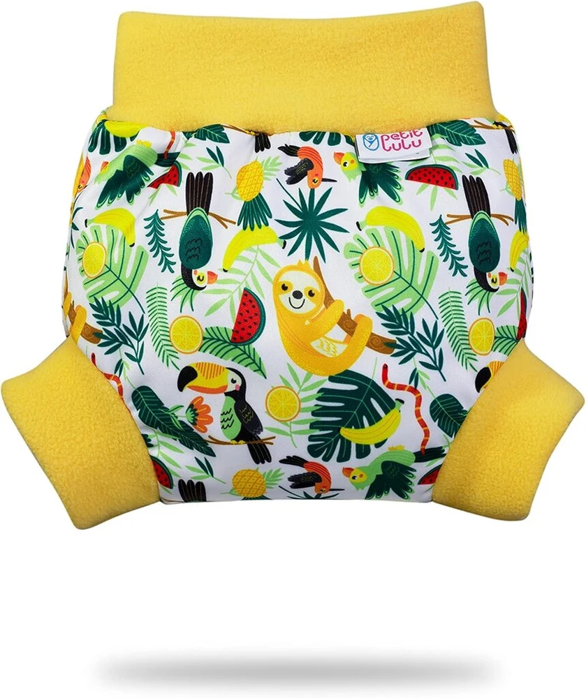 Petit lulu užtraukiami pul tipo kelnaitės dydis L (9–13 kg) neperšlampamos užmaunamos kelnės sauskelnėms, medžiaginėms sauskelnėms, pagamintos es (chilling sloth)