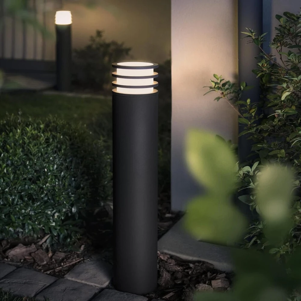 Philips Hue Led šviestuvas Lucca, reguliuojamas šiltos baltos šviesos intensyvumas, valdomas per programėlę, suderinamas su Amazon Alexa (echo, Echo Dot)