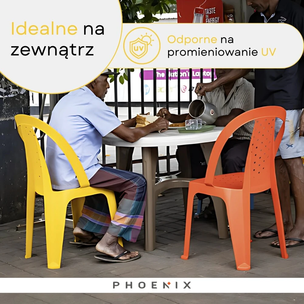 Phoenix Hola! Sodo kėdė, banketinė, maitinimo, Indik mėlyna