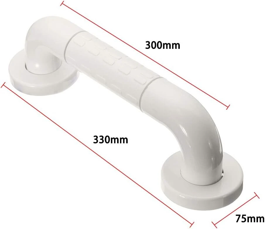 Phoewon® Sus 304 neslystantis vonios griebtuvas, nerūdijančio plieno rankena, dušo turėklai senjorams - 300 mm