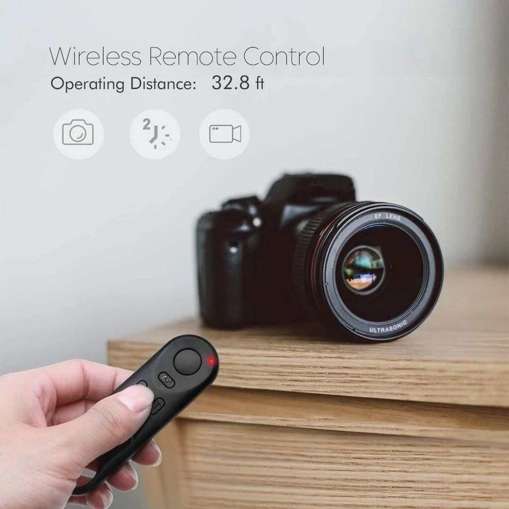 Objektyvas Pholsy Belaidis Bluetooth Nuotolinio Valdymo Pultelis Fotoaparatams
