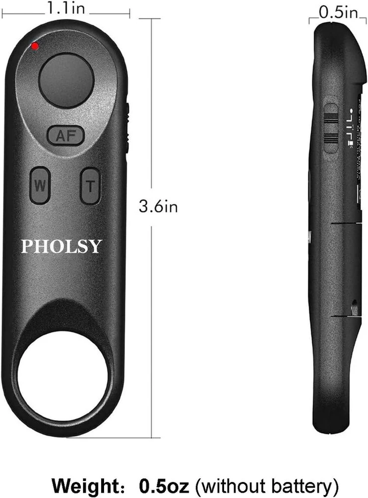 Objektyvas Pholsy Belaidis Bluetooth Nuotolinio Valdymo Pultelis Fotoaparatams