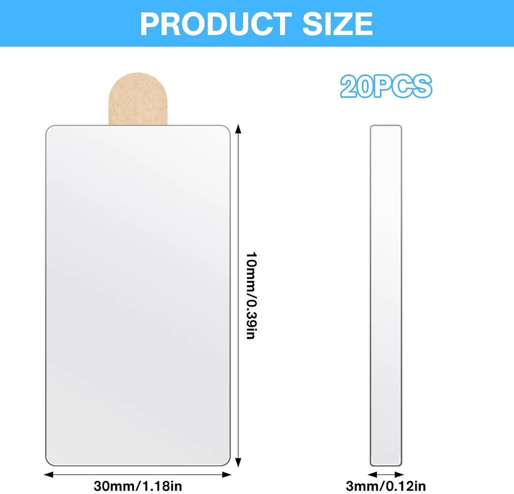 Pilikoll 20 vnt. 30 x 10 x 3 mm lipnių magnetų rinkinys, neodimio magnetai, ypač stiprios lipnios plokščios magnetinės plokštelės, neodimio magnetai skirti lentoms, šaldytuvams, nuotraukoms, rankdarbiams
