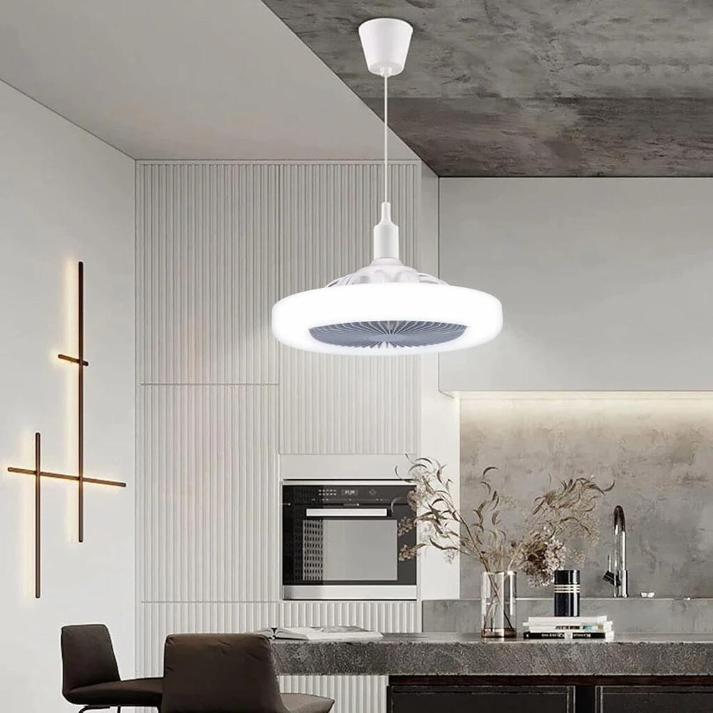 Pilipane tylus lubų ventiliatorius, 30w lubų ventiliatorius su šviesos valdymu, reguliuojama led ventiliatoriaus lempa, maža elektrinė e27 ventiliatoriaus lempa, modernus ventiliatoriaus apšvietimas miegamajam