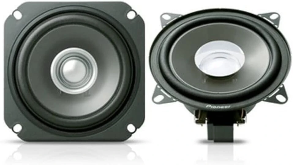 Pioneer Ts-1001i 10 cm firminis dvigubos diafragmos garsiakalbių rinkinys, 2 garsiakalbiai (110 W maks. 20 W sinusas), galingas garsas, didelis efektyvumas, 43 mm montavimo gylis, 102 mm montavimo išpjova, su