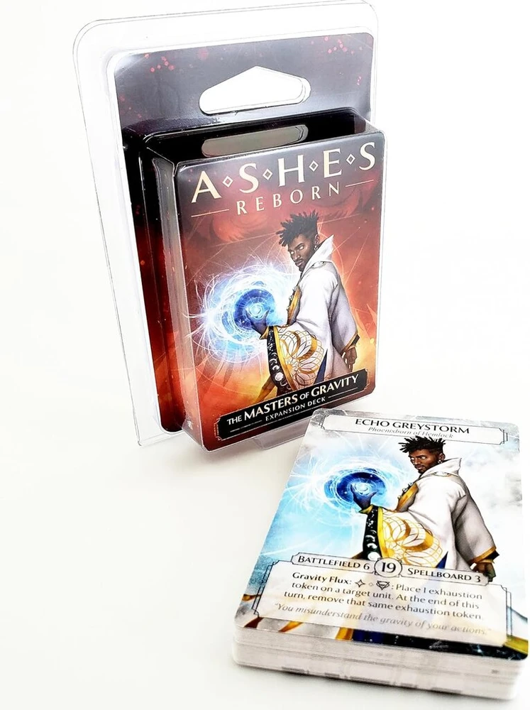 Plaid Hat Games | Ashes Reborn: The Masters of Gravity papildymas | Kortų žaidimas | 2 žaidėjai | Amžius 14+ | 30-120 minučių žaidimo laikas | Anglų kalba