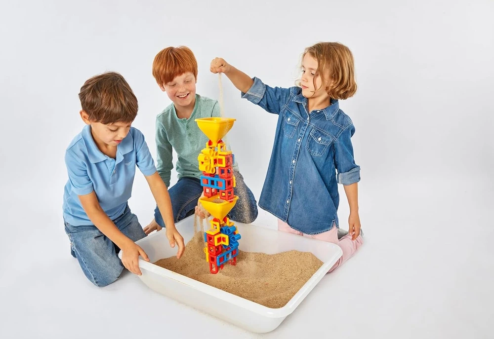 Plasticant Mobilo 262 Tier 262-flow pažangus rinkinys, raudonas, geltonas, mėlynas