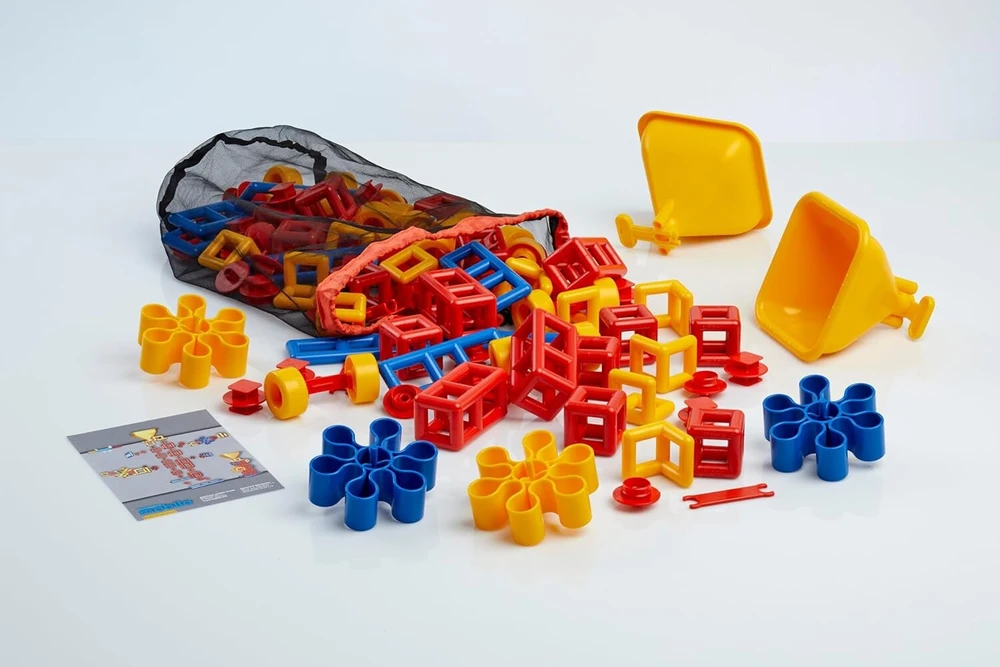 Plasticant Mobilo 262 Tier 262-flow pažangus rinkinys, raudonas, geltonas, mėlynas