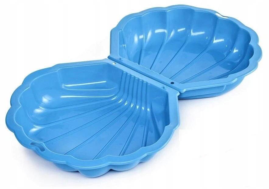 Plastikinė smėlio dėžė su užraktu, 112 l, tvirta ir patvari, vaikams