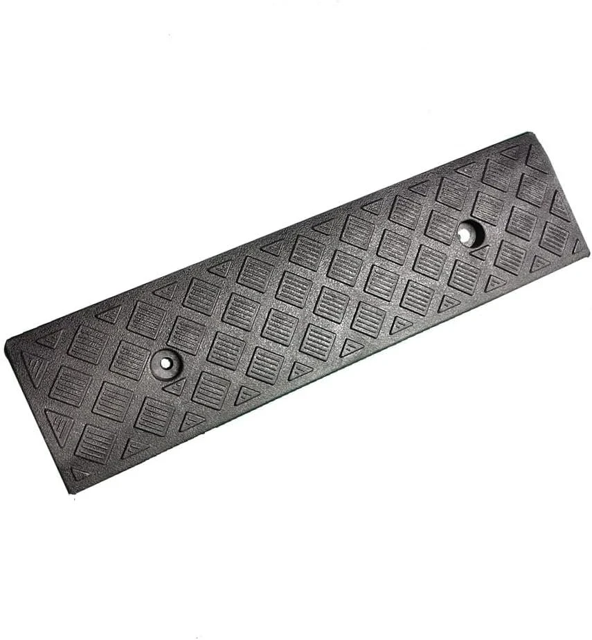 Plastikinės bortelių rampos, nešiojama slenksčio rampa, bortelio rampa, durų slenksčio rampa, bortelio rampa neįgaliojo vežimėliui, 50 x 13 x 3 cm