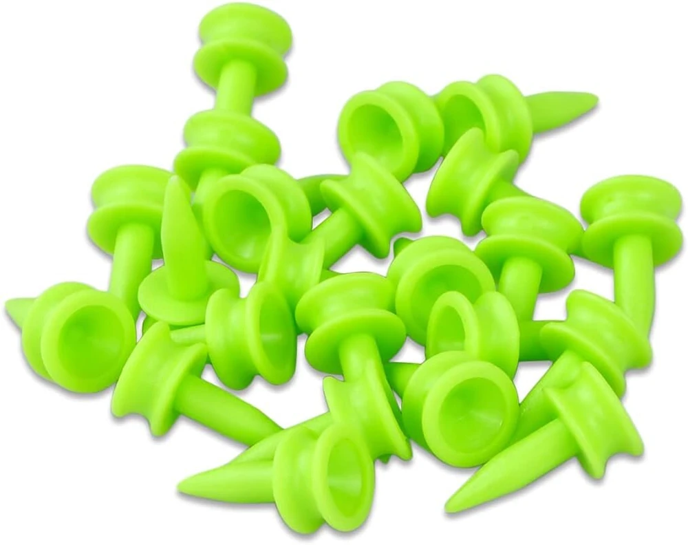 Plastikiniai golfo vėliavėlės, 120 vnt., įvairių dydžių