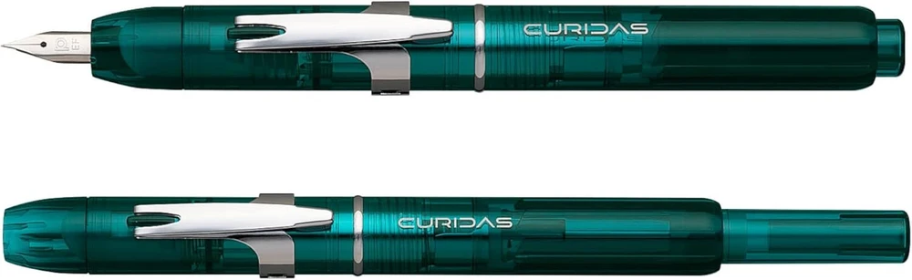 Platinum Curidas Pkn7000-43f Plunksnakotis/f Fine/ištraukiamas/žalias/rankų darbo/su dovanų dėžute/plunksnakotis, 1 vnt.