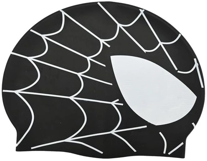 Plaukimo kepuraitė vaikams, unisex silikoninė plaukimo kepuraitė, vandeniui atspari plaukimo kepuraitė vaikams su anti, plaukimo kepuraitė, spider-man plaukimo kepuraitė, silikoninė plaukimo kepuraitė, patogiai priglundanti