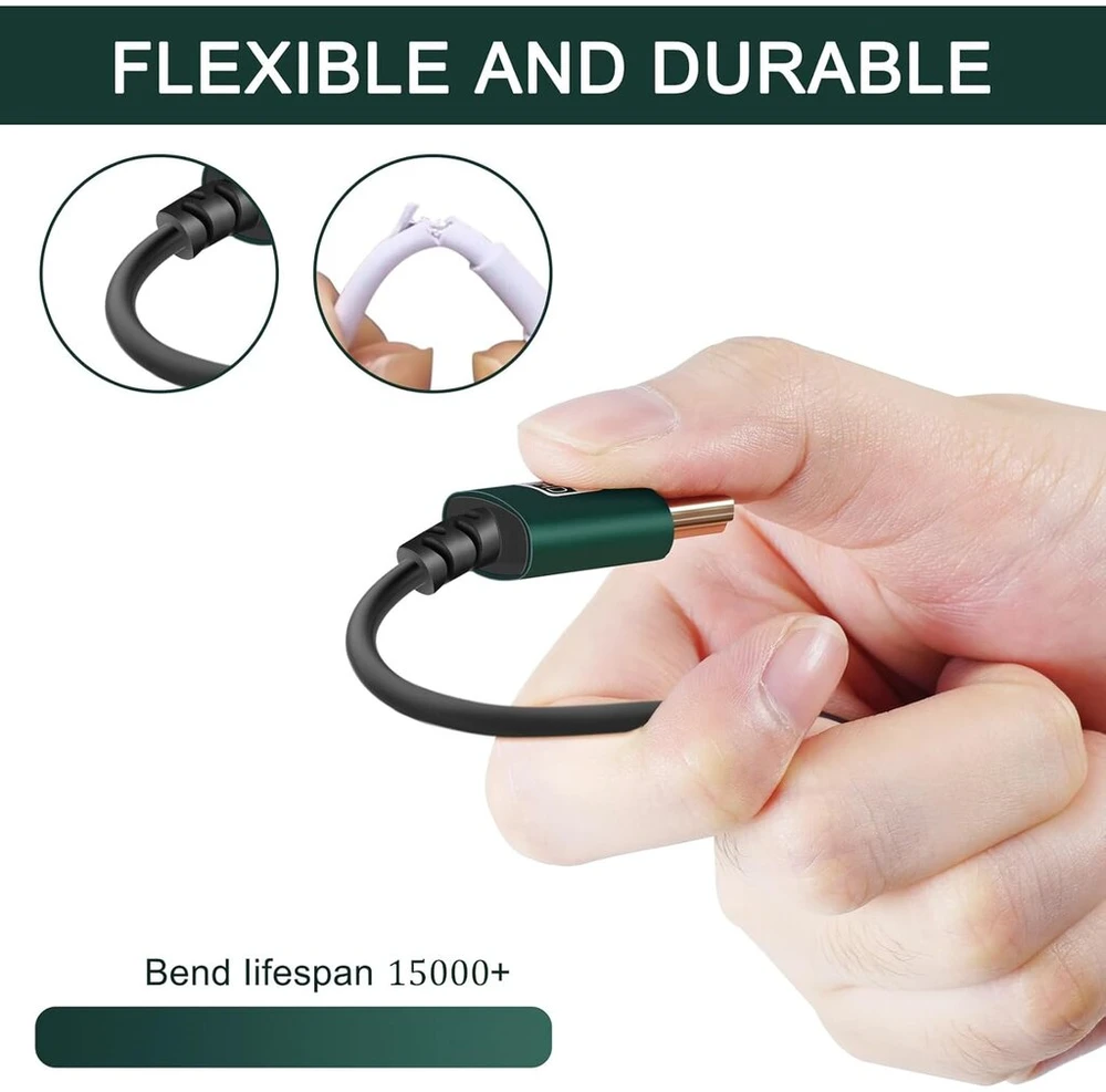 Plonas Micro Hdmi į Hdmi kabelis 5m, Ultra plonas lankstus, 4k@60hz