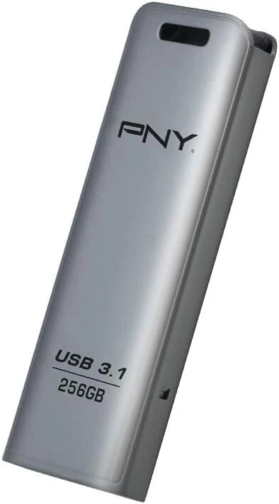 Pny Elite Steel Usb 3.1 Flash Drive - 256gb