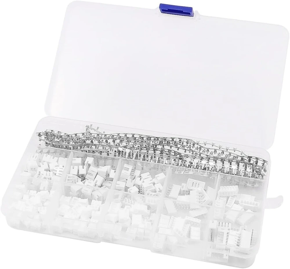 Pofet jst ph 2.0 jungčių rinkinys, kištukinis ir veržlės adapteris, 2/3/4/5/6 kontaktų jst adapterio kabelio jungčių rinkinys, f-066, 580 vienetų