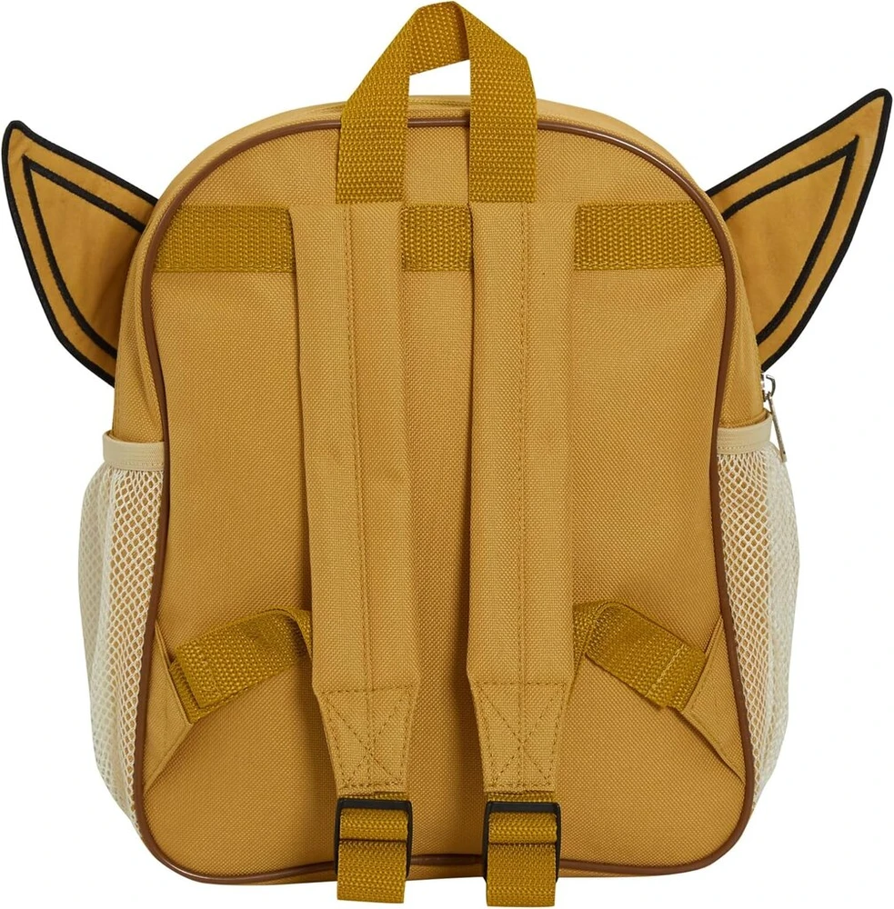 Pokemon kuprinė Eevee Bag 3d pliušinė vaikiška kuprinė mokyklinė kuprinė pietums, knygų krepšys, ruda, kuprinė