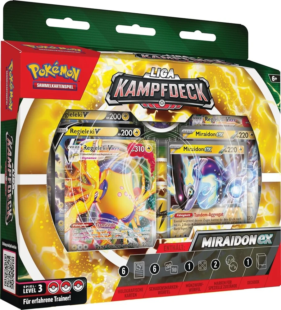 Pokémon Miraidon-ex League Battle Deck