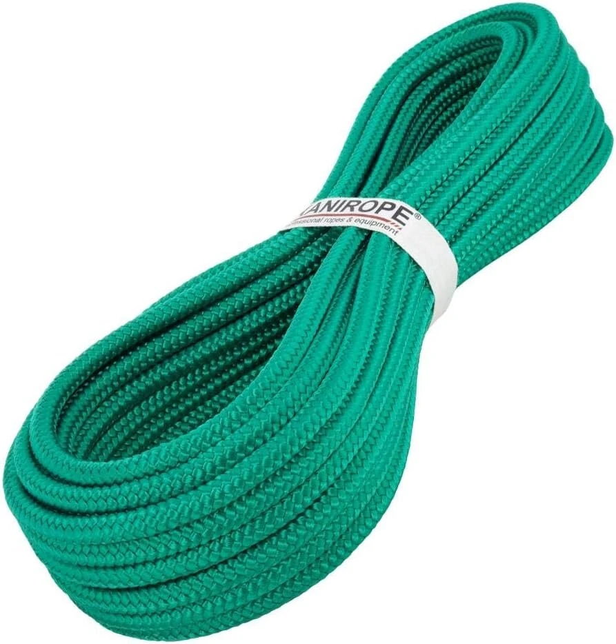 Polipropileno virvė Pp 14mm 5m žalios spalvos (0117) pinta