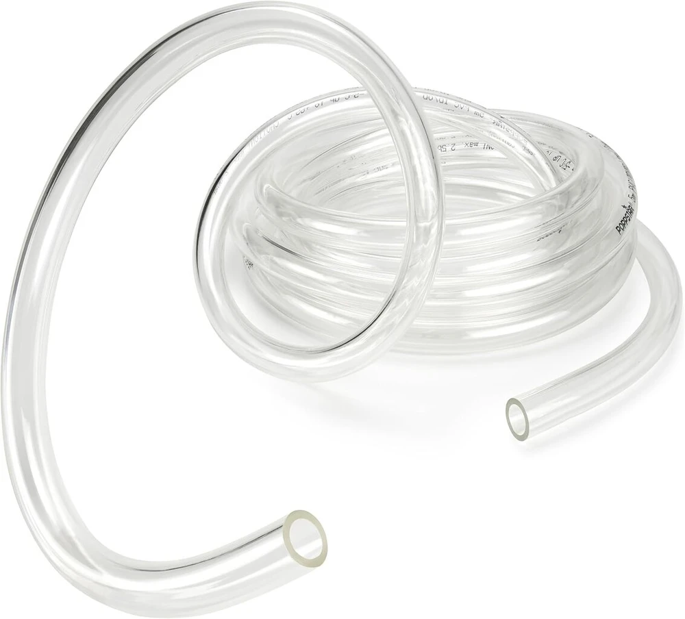 Poppstar Pvc žarna 5 m skaidri (13/18 mm, -5°c iki +65°c, 1.5 bar)