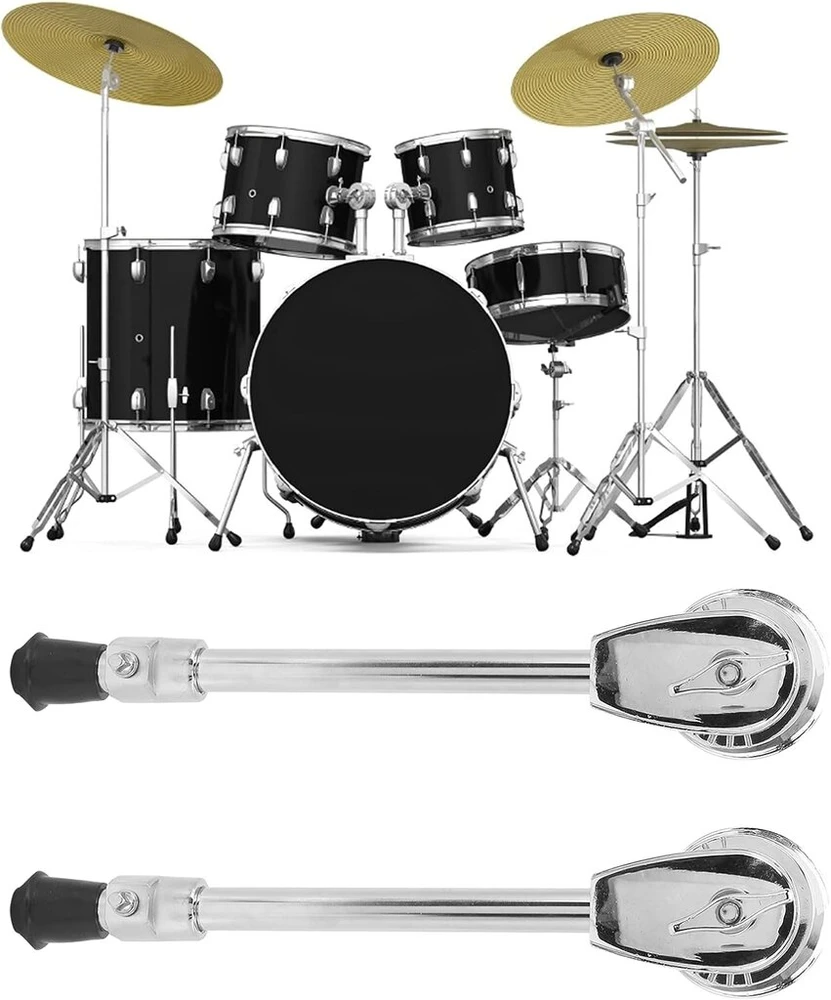 Poros bosinio būgno kojų būgnų rinkinio laikiklis bosinio būgno kojelės mušamųjų instrumentų priedai kojelė su fiksuotu laikikliu bosinio būgno kojų instrumentų priedai mušamiesiems instrumentams