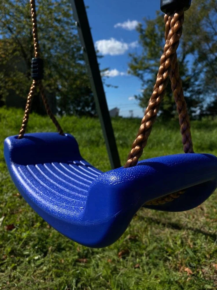 POTENZA Sodo sūpynės plieno 1 stoties rėmas lenkiškas + sūpynės