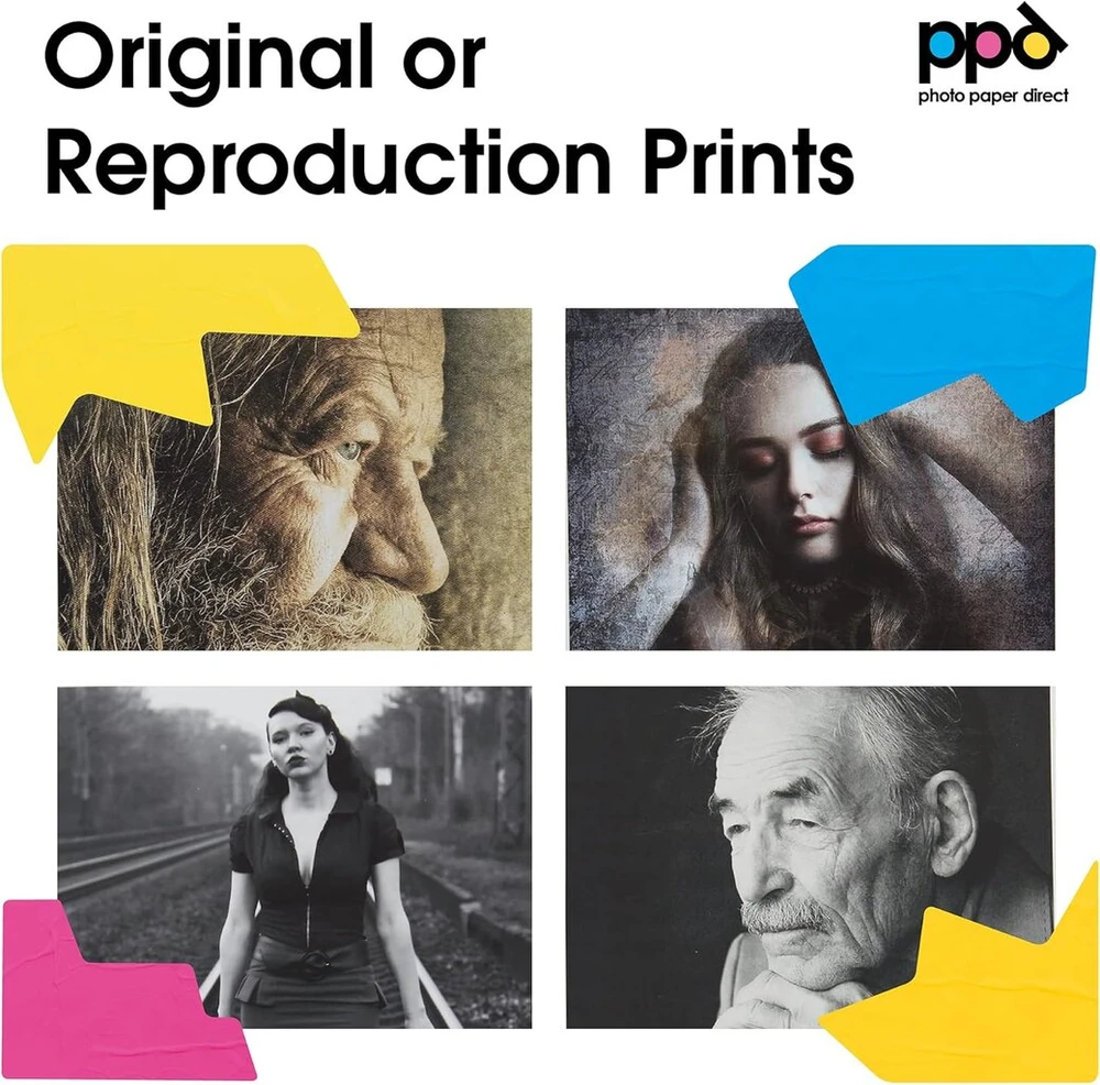 Ppd ppd-77-25 inkjet fine art etching baltas velvet 270 g fotopopierius matinis su švelnia tekstūra 25 x A3