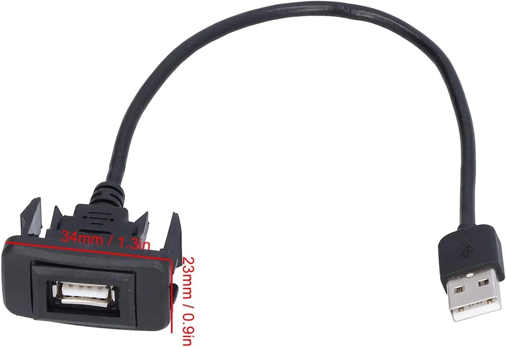 Prailginimo laidas, usb prailginimo laidas, automobilinis usb prievadas, lizdas, lankstus prailginimo laidas, įkrovimo adapteris, įleidžiamas montuojamas prietaisų skydelis
