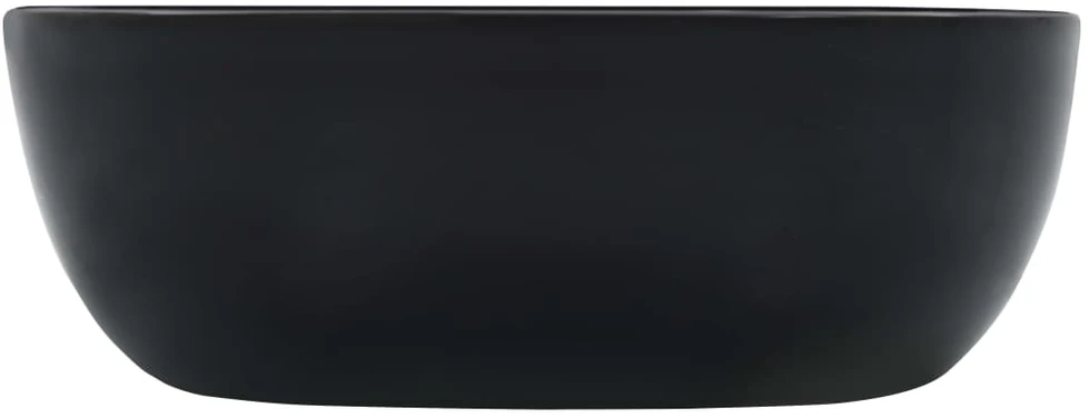 Praustuvas, juodos sp., 42,5x42,5x14,5cm, keramika